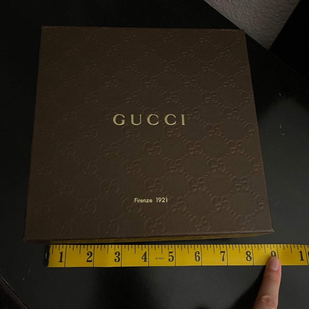 Gucci Embossed Brown Box